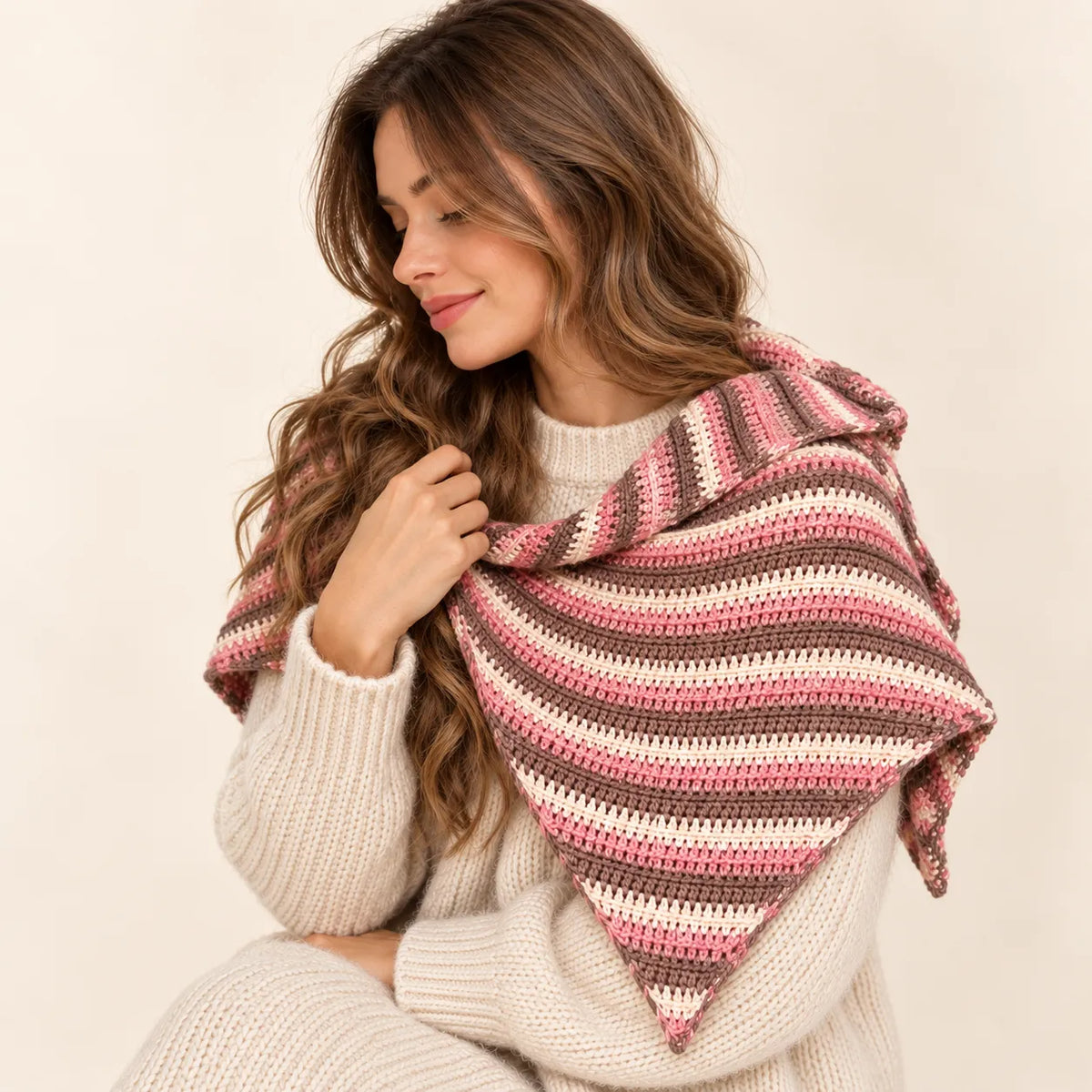 Willow Stripe Shawl