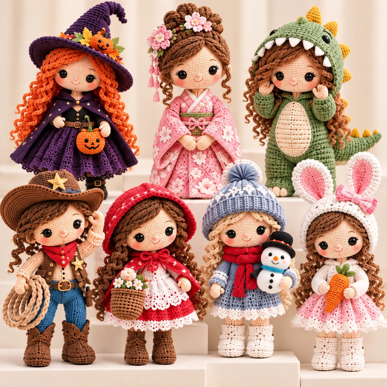150+ Crochet Doll Patterns Bundle