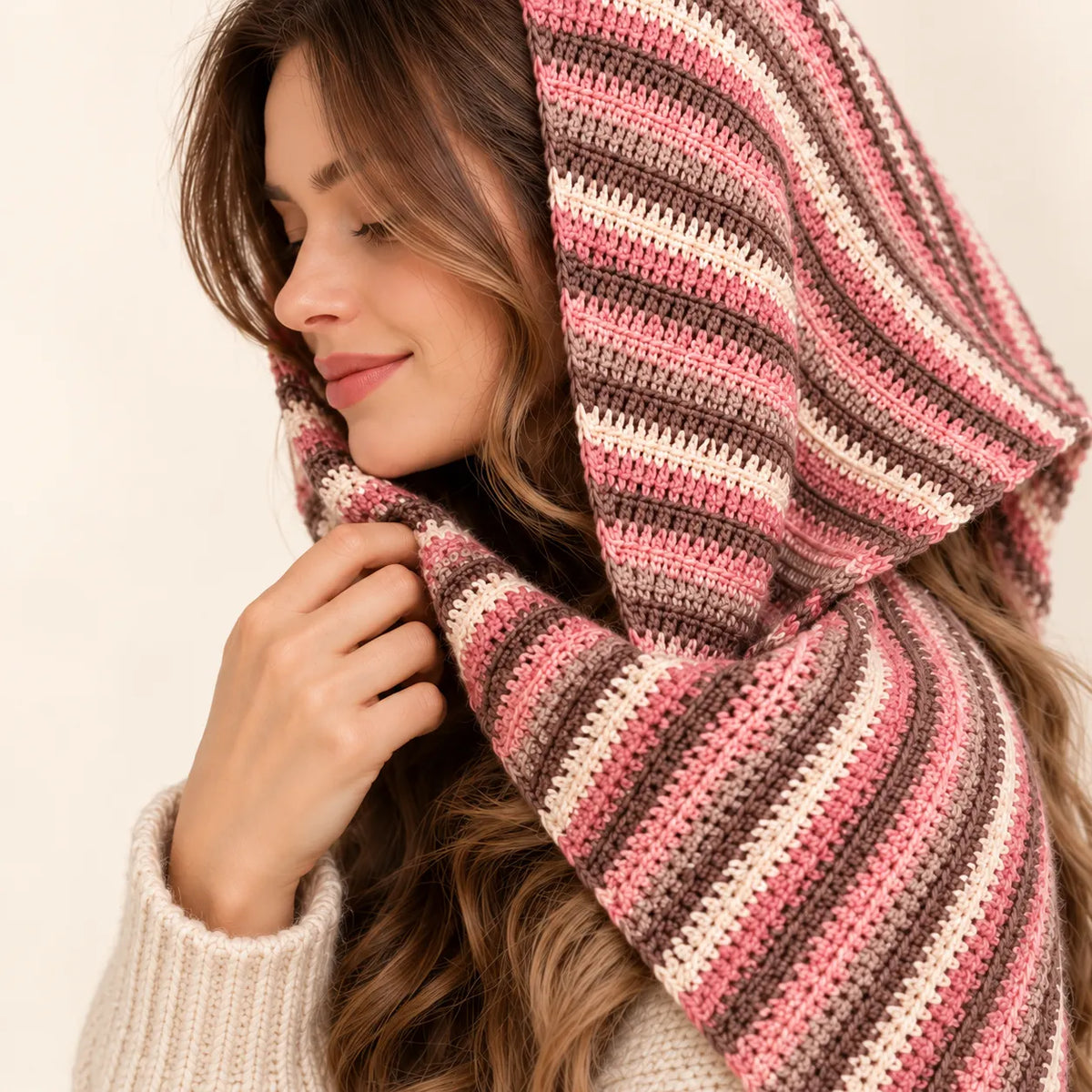 Willow Stripe Shawl