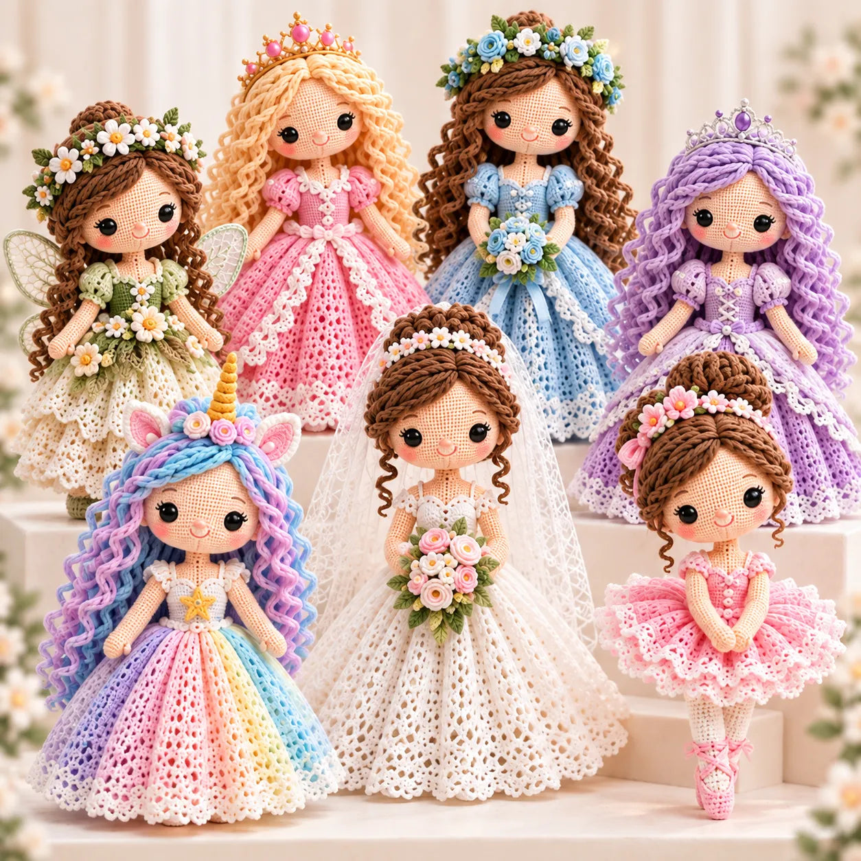 150+ Crochet Doll Patterns Bundle