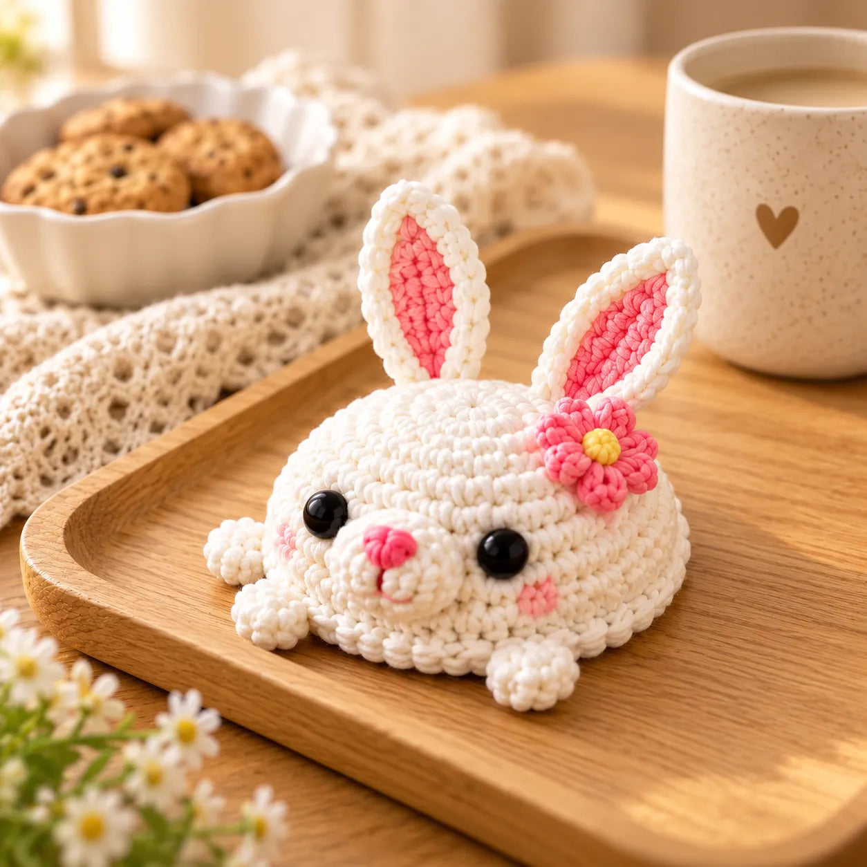28 Pop-Up Coasters Crochet Patterns