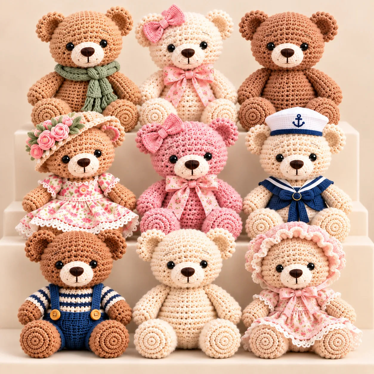 150+ Teddy Bear Crochet Patterns Bundle