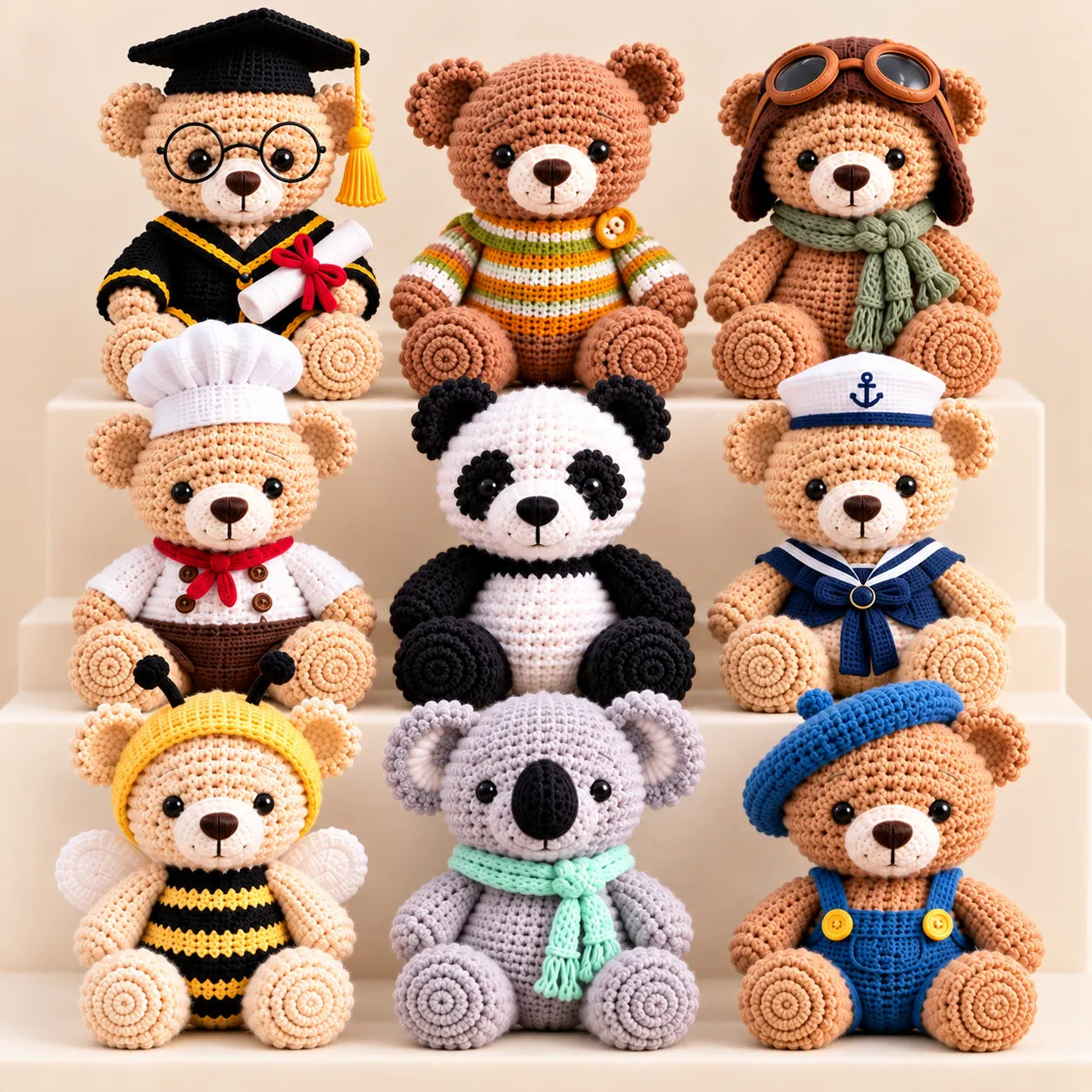 150+ Teddy Bear Crochet Patterns Bundle