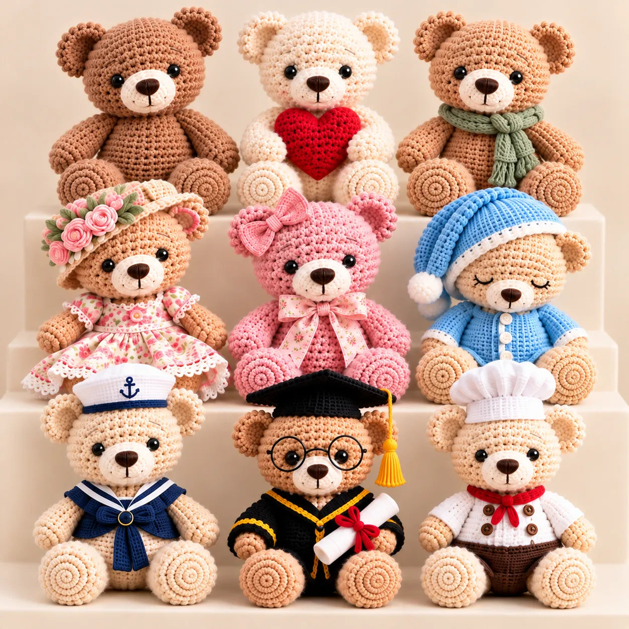 150+ Teddy Bear Crochet Patterns Bundle